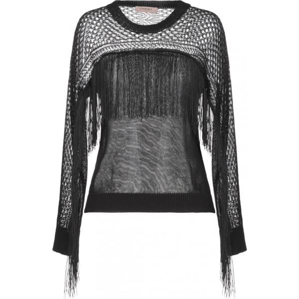 jerséis Twinset negro un solo color