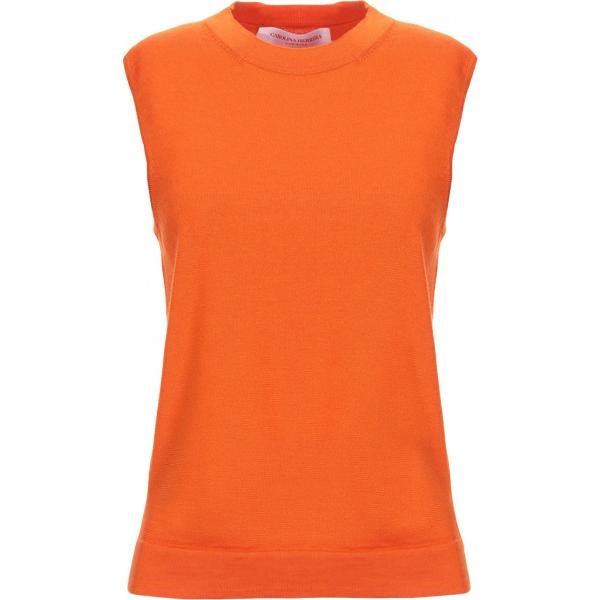 jerséis Carolina Herrera naranja un solo color