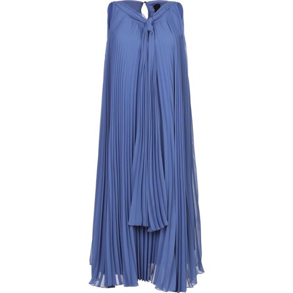vestidos midi/longuettes Max Mara azul un solo color