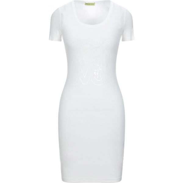 vestidos cortos Versace Jeans blanco