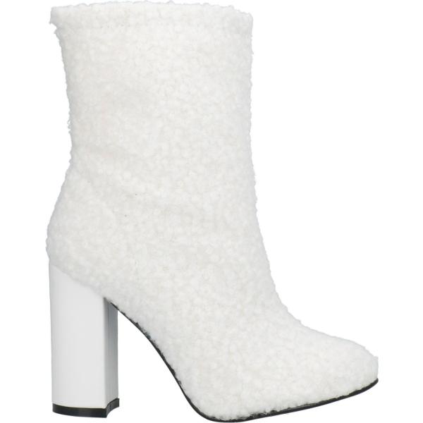 botines Divine Follie blanco un solo color