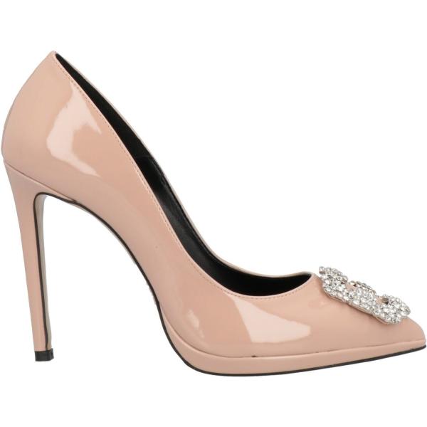 Zapatos de salón para mujer en barniz rosa, tacón de aguja -  BRUNETTE210002033