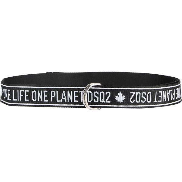 cinturones Dsquared2 blanco con diseños