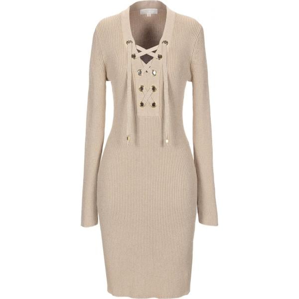 vestidos midi/longuettes Michael Michael Kors marrón con diseños