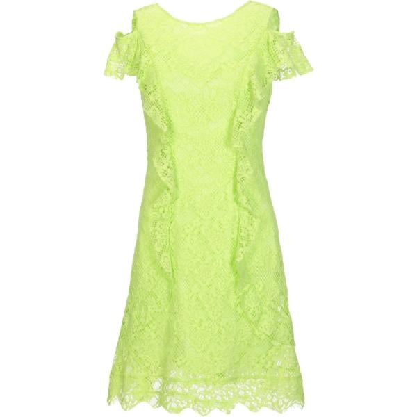 vestidos midi/longuettes Pinko verde un solo color