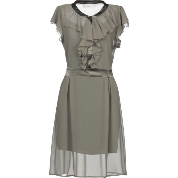 Vestito in raso Vicolo un solo color