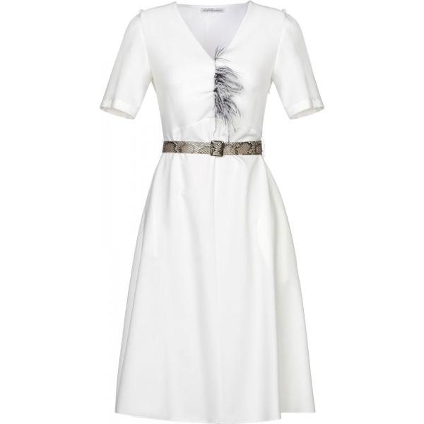 vestidos midi/longuettes Angela Mele Milano blanco