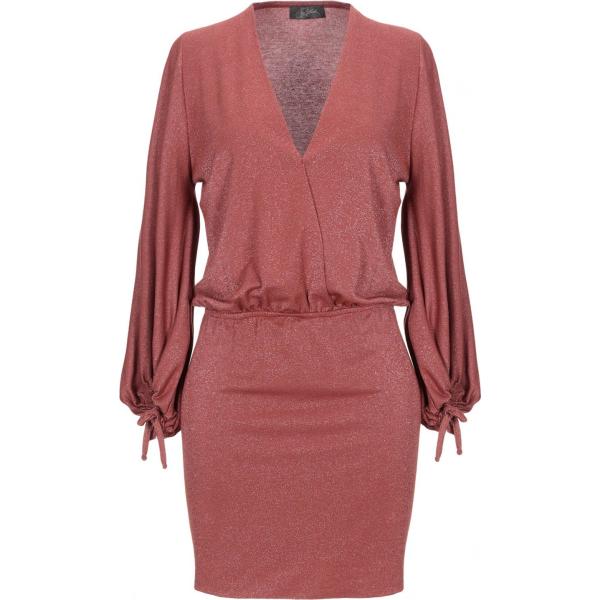 vestidos cortos Soallure marrón