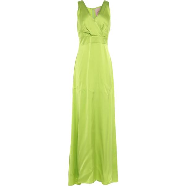 vestidos largos Kitagi® verde un solo color