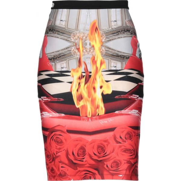minifaldas Philipp Plein rojo