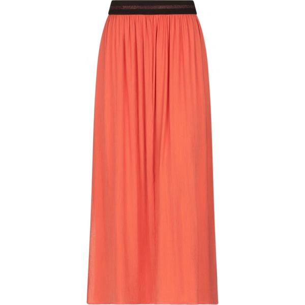 faldas largas Diana Gallesi naranja un solo color