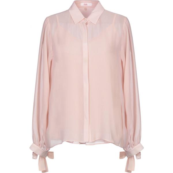 camisas Blugirl Blumarine rosa un solo color