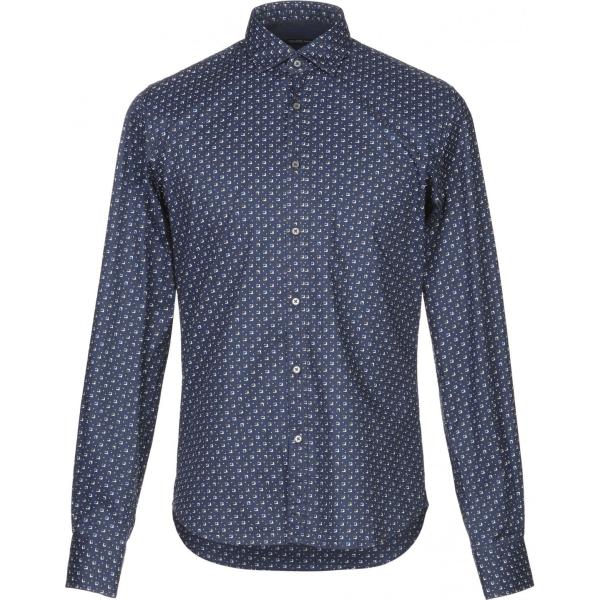camisas YES ZEE by ESSENZA azul de flores