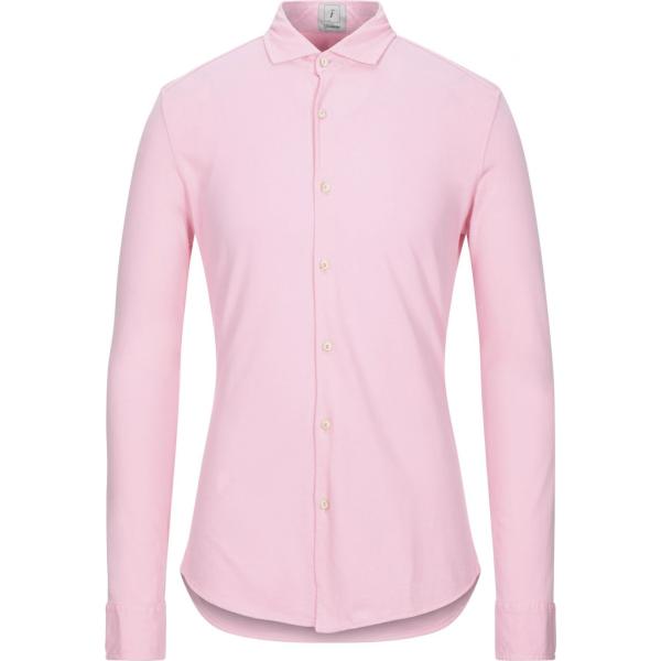 camisas Drumohr rosa un solo color