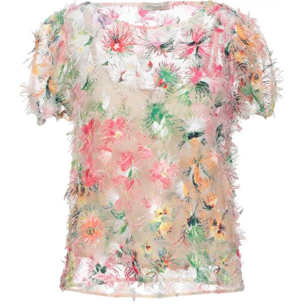 Blusa multicolore Cristinaeffe multicolor con diseños