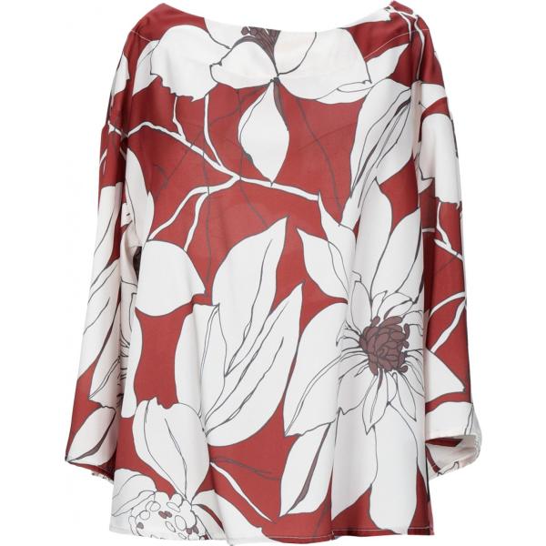 Camicia fantasia floreale Rue•8Isquit marrón de flores