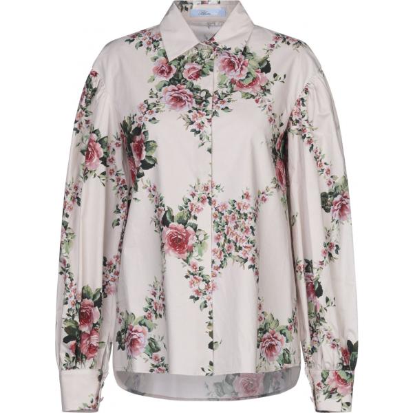 Camicia fantasia floreale Blumarine rosa de flores