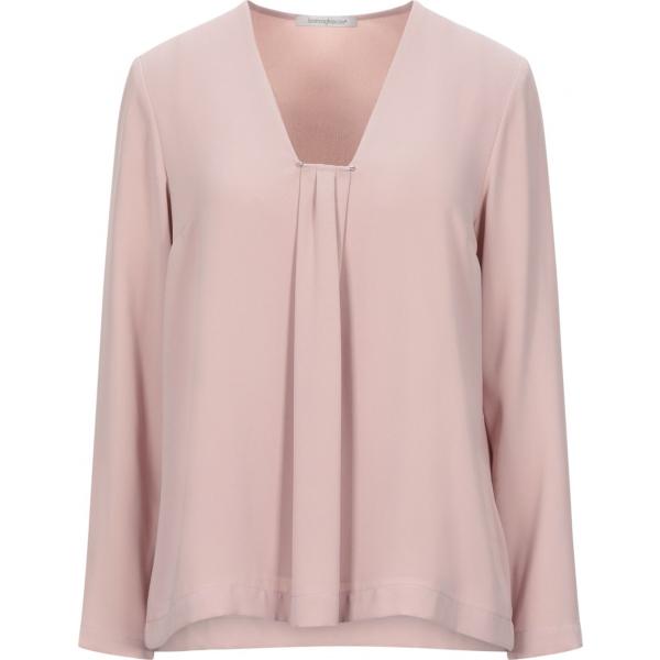 blusas Biancoghiaccio rosa un solo color