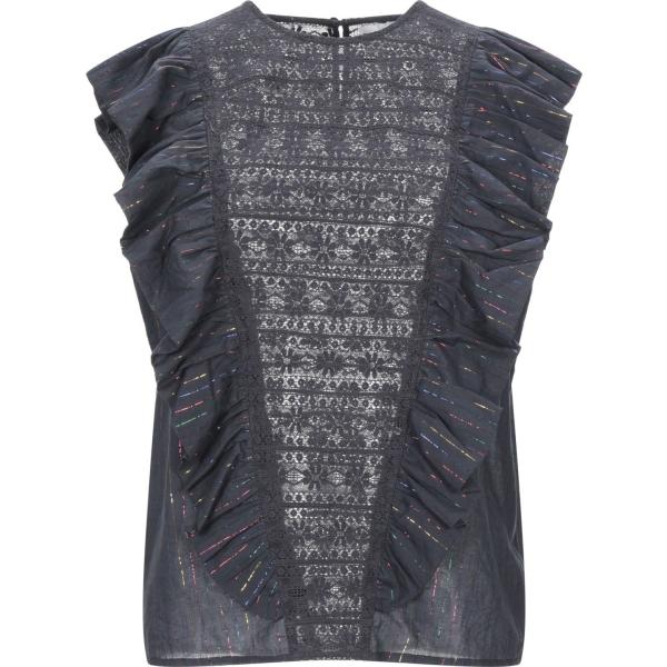 blusas Antik Batik gris un solo color
