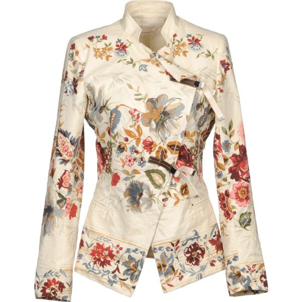 Giacca fantasia floreale Dondup blanco de flores