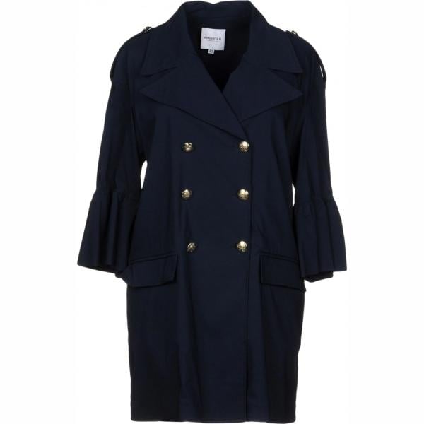 trench Annarita N Twenty 4H azul un solo color