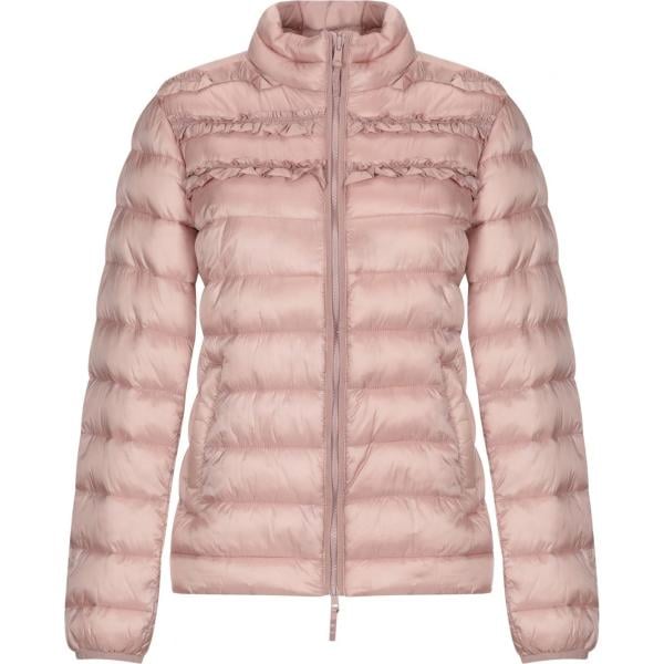Giubbino Twinset rosa un solo color