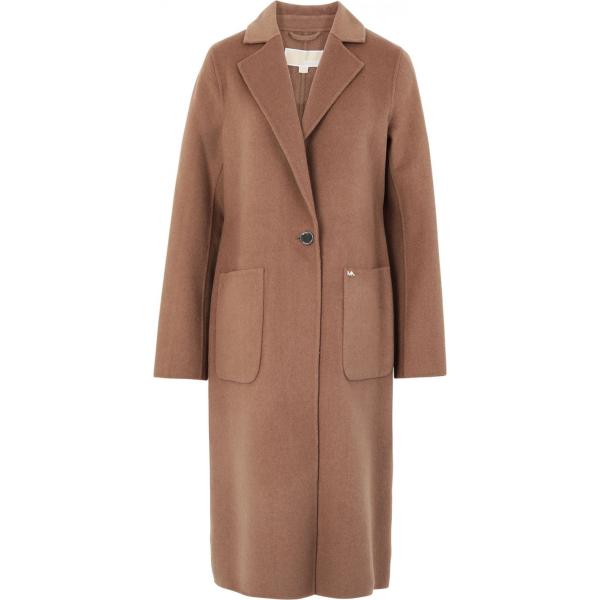 Cappotto Michael Michael Kors marrón un solo color
