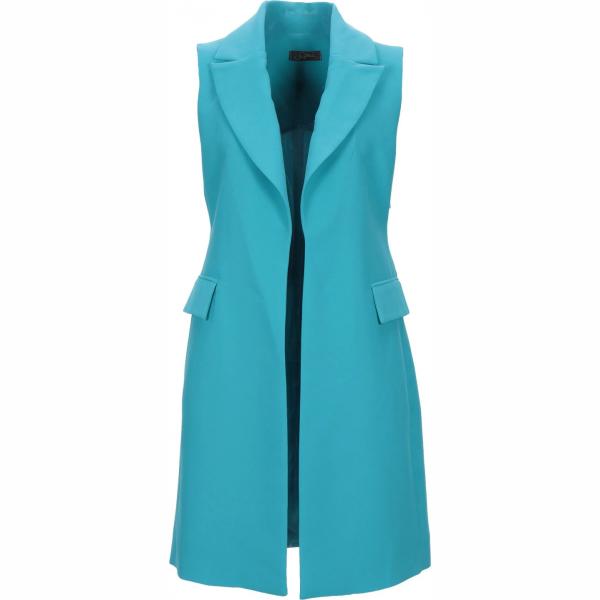 trench Soallure azul un solo color