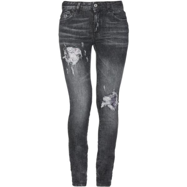 Pantalone in denim Just Cavalli un solo color