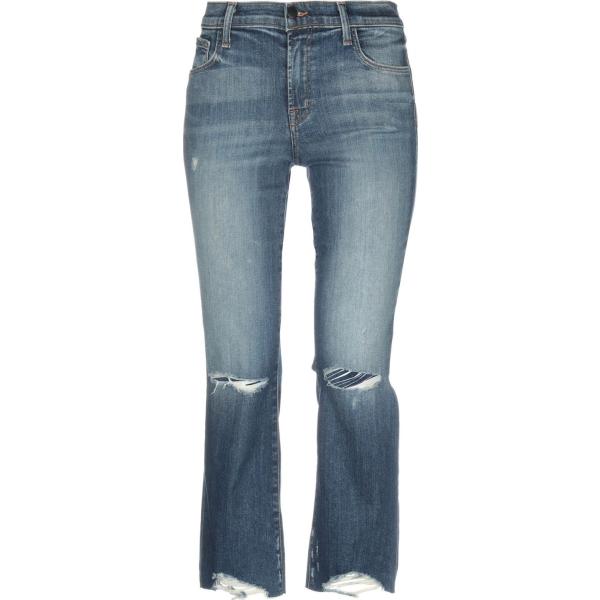 vaqueros rotos J Brand azul un solo color