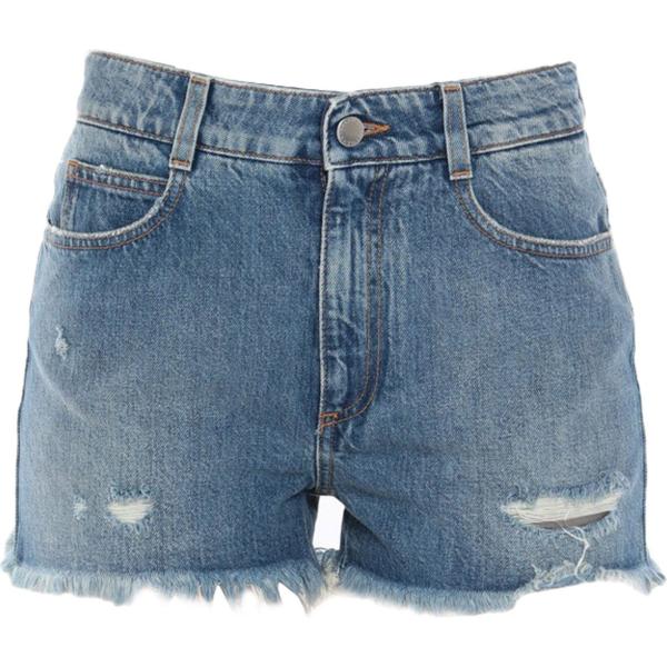 shorts STELLA McCARTNEY azul un solo color