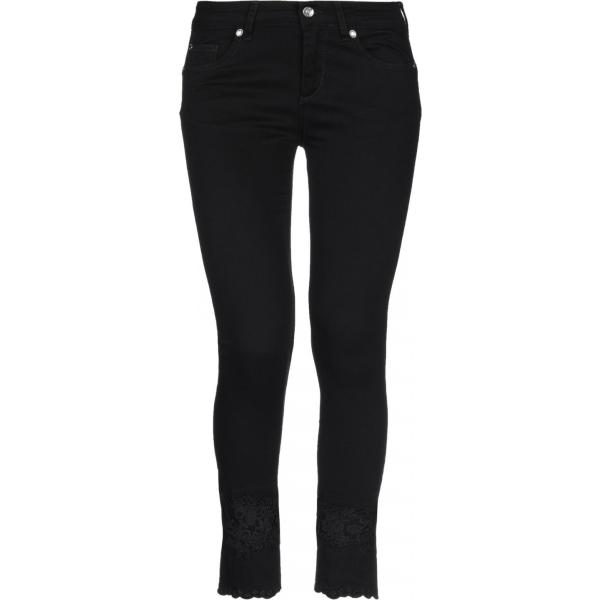 Pantalone in denim Liu •Jo un solo color