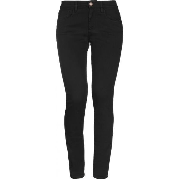Pantalone in denim Roberto Cavalli negro un solo color