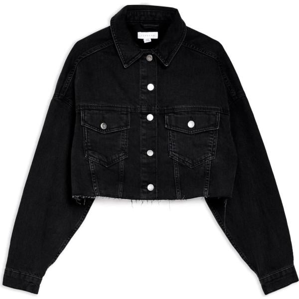 Giubbino in denim Topshop un solo color