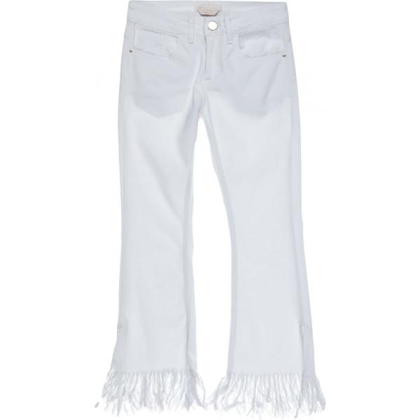 vaqueros Roberta Biagi blanco un solo color