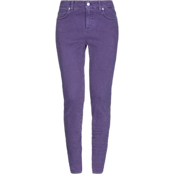 Pantalone in denim Department 5 violeta un solo color