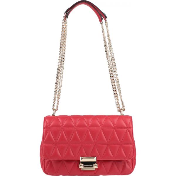 bolsos de hombro Michael Michael Kors rojo un solo color