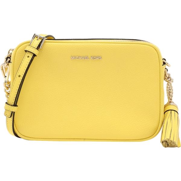 bandoleras Michael Michael Kors amarillo un solo color