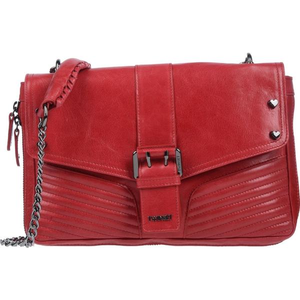 bandoleras Twinset rojo un solo color