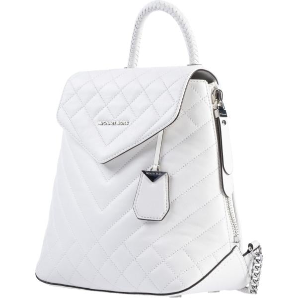 Zaino in pelle Michael Michael Kors blanco un solo color