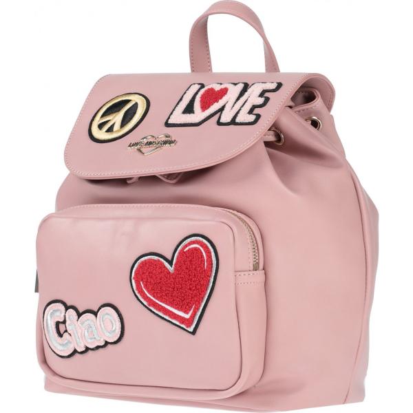 Zaino Love Moschino rosa un solo color