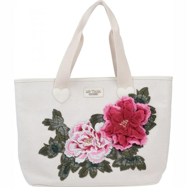 bolsos de mano My Twin Twinset blanco un solo color