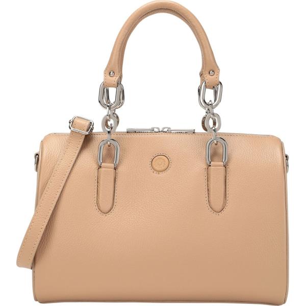bolsos de mano Tuscany Leather marrón un solo color