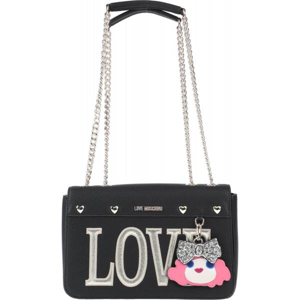 Shopping bag Love Moschino negro un solo color