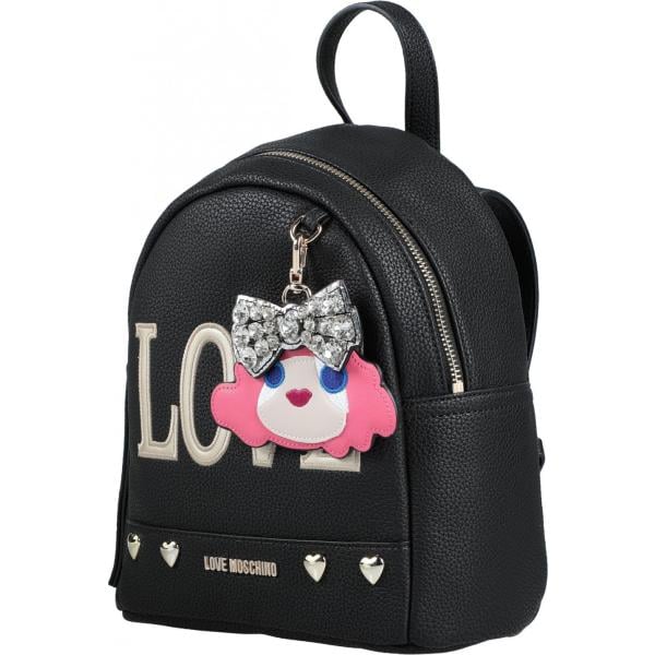Zaino mini Love Moschino negro un solo color