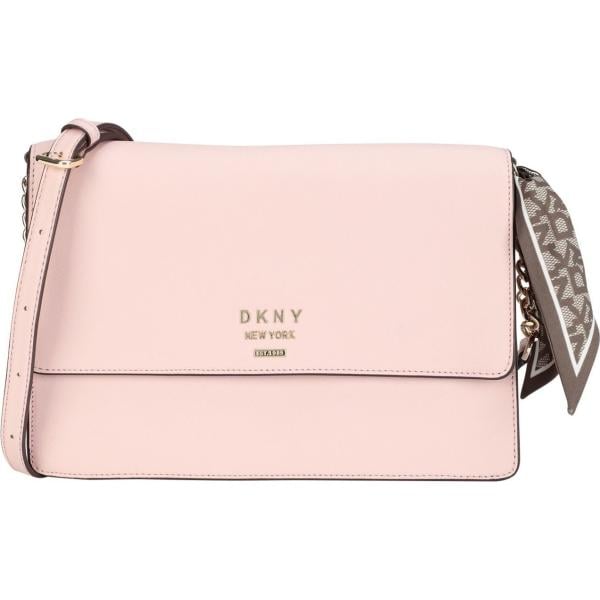 bolsos de hombro Dkny rosa un solo color