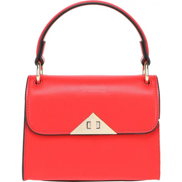 bolsos de mano Olga Berg rojo un solo color
