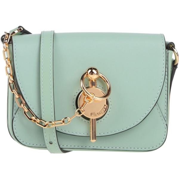 bandoleras Jw Anderson verde un solo color