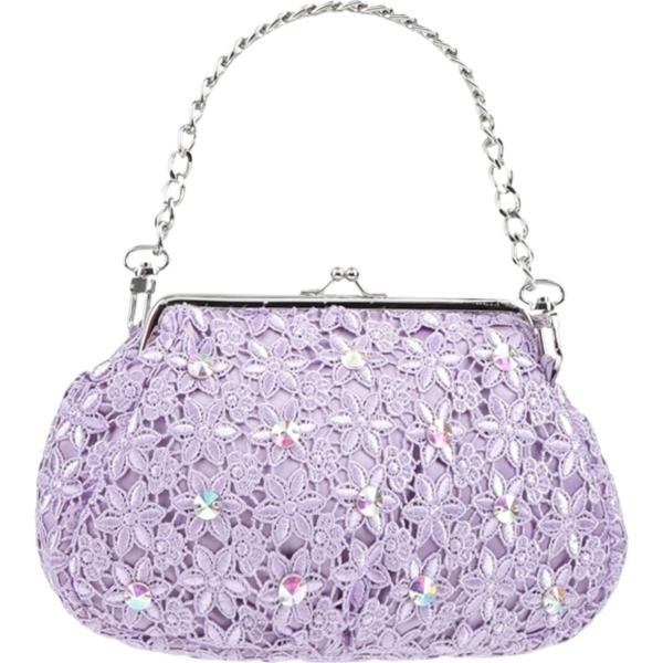 bolsos de mano Severi Darling violeta de flores