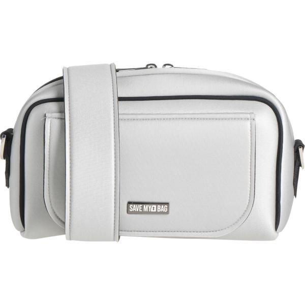 bandoleras Save My Bag gris un solo color